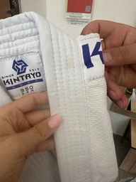 Кімоно для дзюдо біле, TM "Kintayo" Koka, 140 зріст, щільність 350 гр/м.кв. фото від покупців 1