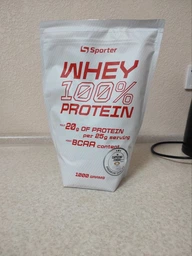 Протеїн Sporter Whey 100% Protein 1 кг Шоколад (4820249721872) фото від покупців 13
