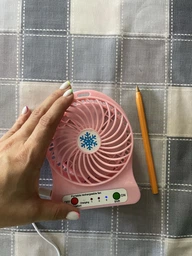 Настольный вентилятор Portable Fan белый (FMV148) фото от покупателей 8
