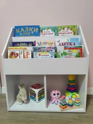 Стелаж дитячий для іграшок та книг фото від покупців 7