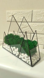 Моссариум Горы со стабилизированым мхом MiNature Moss фото от покупателей 1
