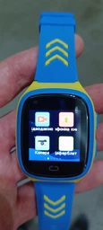 Дитячий смарт-годинник Gelius GP-PK006 GPS/4G (IP67) Blue-Yellow (2099900903861) фото від покупців 11