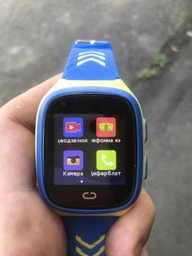 Дитячий смарт-годинник Gelius GP-PK006 GPS/4G (IP67) Blue-Yellow (2099900903861) фото від покупців 10