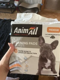 Пеленки для собак AnimAll 60х60 см с активированным углем 10 шт (4820224500751)