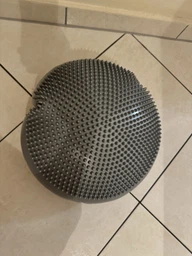 Балансировочная массажная подушка EasyFit EF-1840E-P диск сенсомоторный для йоги и медитации с насосом Розовый (56003124) фото от покупателей 13