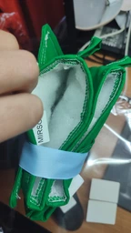 Набор MirSon 11-2208 Mint бязь две прихватки 17х17 см + две перчатки-прихватки 27х17 см + фартук 68x84 см (2200006752745) фото от покупателей 2