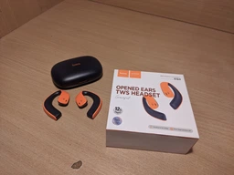 Навушники бездротові HOCO EQ4 Graceful true wireless BT headset |BT5.3, 500mAh, 12h| Black фото від покупців 1