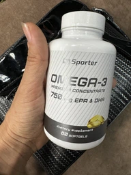 Жирні кислоти Sporter Omega-3 Premium Concentrate 750 mg EPA&DHA 60 капсул (4820249725702) фото від покупців 4