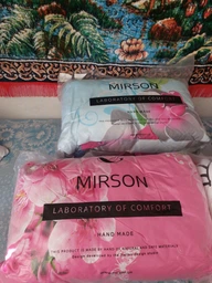 Набор антиаллергенных подушек MirSon EcoSilk Дачный 50х70 см 2 шт + наволочки в подарок (2200008670016) фото от покупателей 1