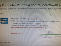 Procesor Intel Core i5-12400F 2.5GHz/18MB (CM8071504650609) s1700 Tray