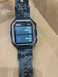 Смарт-годинник Gelius Pro Tactical Navy GP-SW007 IP68 black (UA UCRF) фото від покупців 4