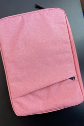Чохол-сумка для ноутбука макбука MacBook Air/Pro M1 M2 13.3"-14" Рожевий фото від покупців 6