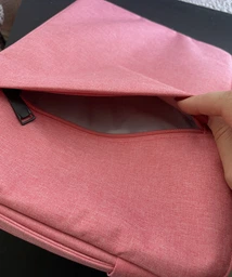 Чохол-сумка для ноутбука макбука MacBook Air/Pro M1 M2 13.3"-14" Рожевий фото від покупців 4