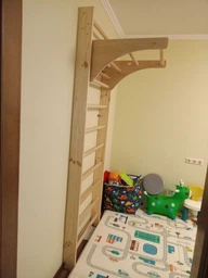 Шведская стенка с турником Sportbaby Комби 1-220 фото от покупателей 1