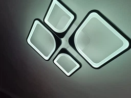 Люстра светодиодная 517 Light 3color с пультом 120Вт Белый (01672) фото от покупателей 18