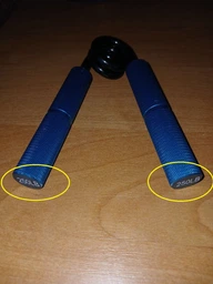 Кистевой эспандер EasyFit Hand Grip PRO 114 кг синий (ручной пружинный тренажер ножницы с нагрузкой 250 lb) EF200LB-BL фото от покупателей 19