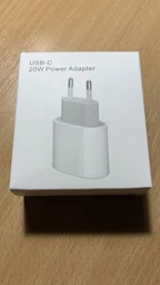 Комплект быстрой зарядки для Apple iPhone, iPad Сетевое зарядное устройство 20W USB-C Блок зарядки Type-C Power Adapter, Кабель зарядки Type-C to Lightning 1m White фото от покупателей 7