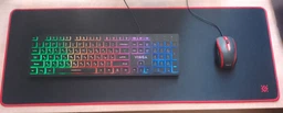 Игровая поверхность коврик для мышки Redragon Black M 360x270x3mm Black-Red (50560) фото от покупателей 6