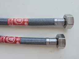 Шланг для смесителя TUCAI H1/2-M10-L17+L37 0.3 м (ПАРА TAQ GRIF ABC 206218) антикоррозия фото от покупателей 2