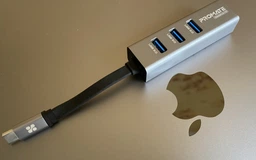 USB-C хаб 4-в-1 Promate MediaHub-C3 HDMI/3xUSB 3.0 Grey (mediahub-c3.grey) фото від покупців 1