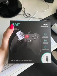 Проводной геймпад SPEEDLINK RAIT PC/PS3/Switch Black (SL-650010-BK) фото от покупателей 6