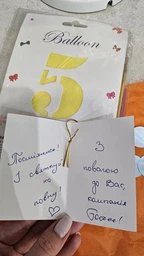 Цифра 5 шоколад шар фольгированный 100 см 40" в упаковке