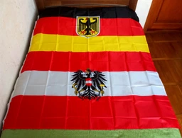 Флаг Австрии 90х150см Австрийский Флаг с гербом, Austria Flag 3x5 ft (90x150 cm) фото от покупателей 1