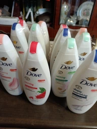 Набор гелей для душа Dove Релакс Терапия 250 мл х 4 шт (8720182998910) фото от покупателей 9