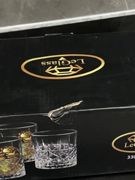 Набор пордарочный стаканы для виски 6шт в коробке Decor LeGlass -002 Стекло 330 мл фото от покупателей 4