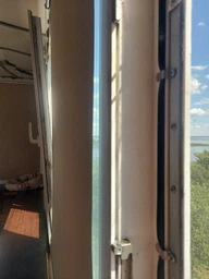 Рулонна штора термо 060 блекаут DecoSharm 45x170 см Помаранчевий фото від покупців 2