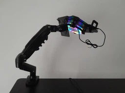 Тримач для ноутбука OfficePro LH474B 12"-17" RGB Black фото від покупців 5