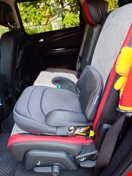 Дитяче автокрісло-бустер EL CAMINO ME 1112 i-GO ISOFIX, група 3, 36 кг, темно-сірий фото от покупателей 2