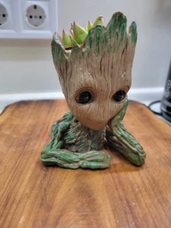 Цветочный Горшок Грут Groot для цветов и канцелярии PGXT (FBAX04) фото от покупателей 2