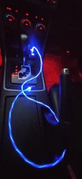Магнитный светящийся кабель USB Type C Multicolor