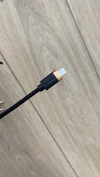 Кабель Duracell KEVLAR BRAIDED TYPE-C to Lightning 1 м Black (USB9012A) фото від покупців 3