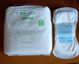 Урологические прокладки для женщин Eva Premium Hospital Super 36 шт (4820546158548) фото от покупателей 1