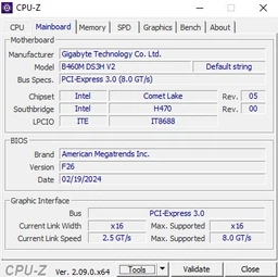 Материнская плата Gigabyte B460M DS3H V2 (s1200, Intel H470, PCI-Ex16)