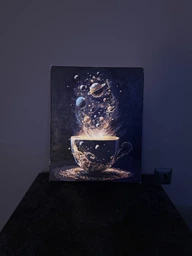 Картина по номерам Kontur 40×50 см. Космический кофе DS0556