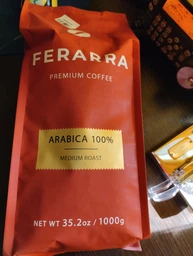 Кава в зернах Ferarra 100% Arabica 1кг фото от покупателей 18