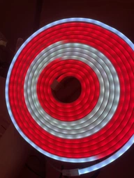 Умная гибкая неоновая лента 5 м RGB управление с телефона и пульта Smart LED Neon, неон цветной фото от покупателей 4
