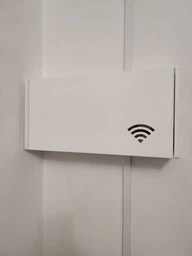 Полка для роутера Wi-Fi коробка 40*20*10 см Белая фото от покупателей 17