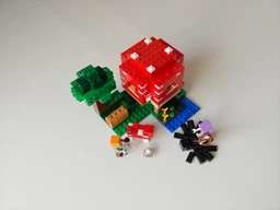 Lego Minecraft Грибной дом 21179