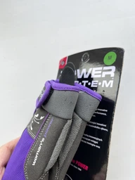 Перчатки для фітнесу Power System PS-2570 Woman's Power жіночі Black/Red M