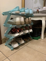 Відкрита полиця для взуття Supretto Shoe Rack, 4 рівня (8655)