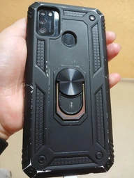 Чехол Shield для Samsung Galaxy M21 / M215 Бампер противоударный Black фото от покупателей 1