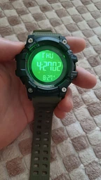 Спортивные часы мужские SKMEI влагозащита 5атм 1384 Green фото от покупателей 2