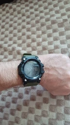Спортивные часы мужские SKMEI влагозащита 5атм 1384 Green