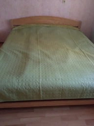 Покривало двостороннє Руно 220x240 см - Велюр Green banana зелений (22250) фото від покупців 1