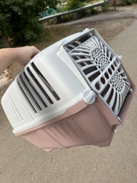 Переноска MPS 2 Pratiko 1 Plast Cipria 48 x 31.5 x 33 см Светло-коричневая (8022967073356)