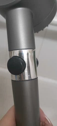 Набор Душевая насадка массажная лейка для душа Turbocharged shower head PRO 4 в 1 силиконовые массажные шипы 3 режима подачи воды окошко для контоля загрязнения + 6 фильтров для воды фото от покупателей 15